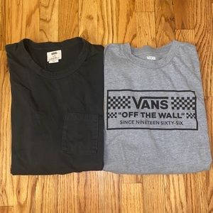 Vans long sleeve bundle